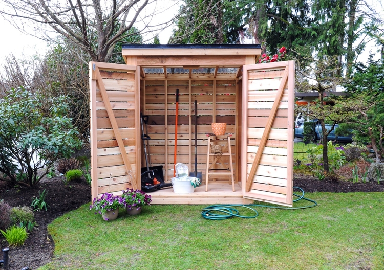 Free Cedar Storage Shed Project Plans DIY Project Plans - Real Cedar